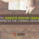 Simple Website Design Ideas to Improve the Overall Design