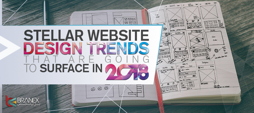 website design trends 2018
