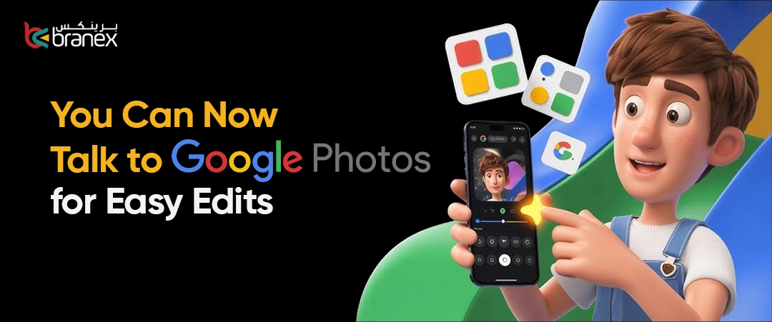 A boy holding phone showing his photograph