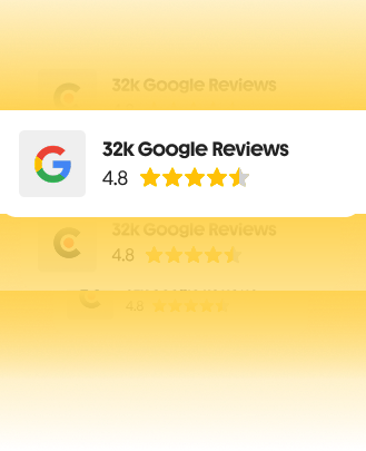 32k Google Reviews with a 4.8 star rating