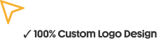 100% Custom Logo Design