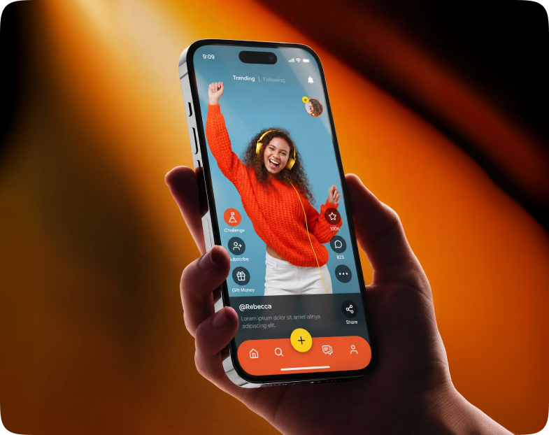 Mobile app design work by Branex AE