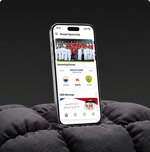 Mobile Apps — Sharjah Sports Club